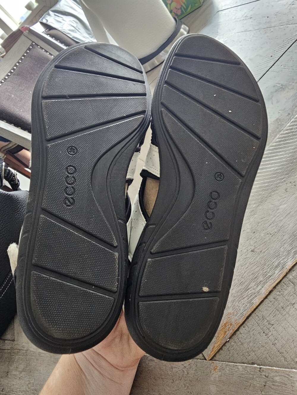 ECCO Offroad Roam Women's Leather Fisherman Sandal Size 8 - Picture 10 of 11